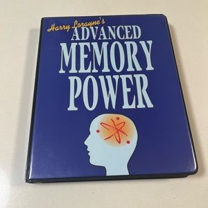 Harry Lorayne’s 1994 Advanced Memory Power Cassette Tape and 87 Page Book